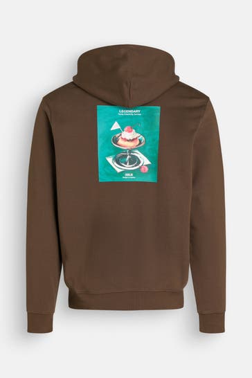 !SOLID Hoodie 'SDNORTON' braun