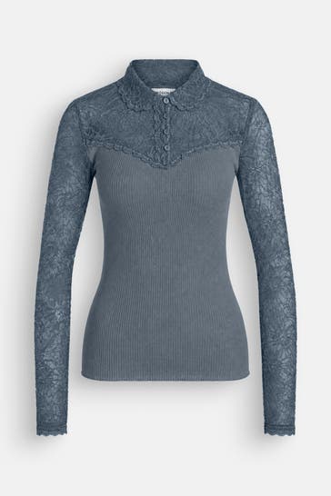 ROSEMUNDE Longsleeve petrol