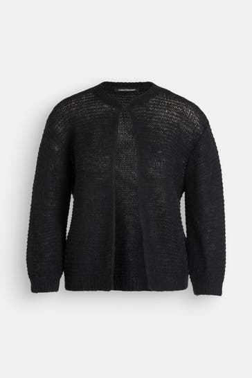 LUISA CERANO Strick-Cardigan schwarz