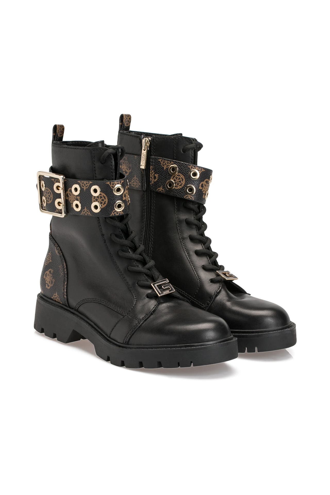 Biker boots guess discount