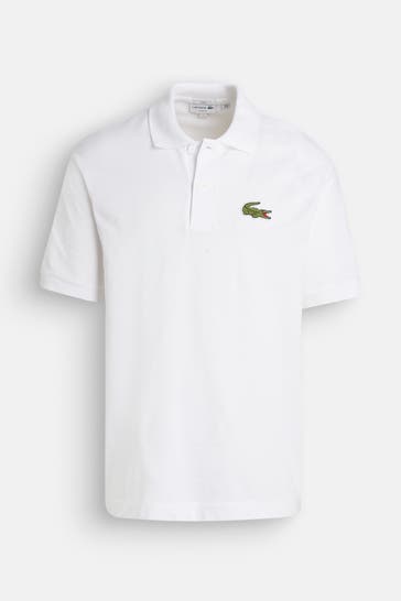 LACOSTE Polo-Shirt weiß