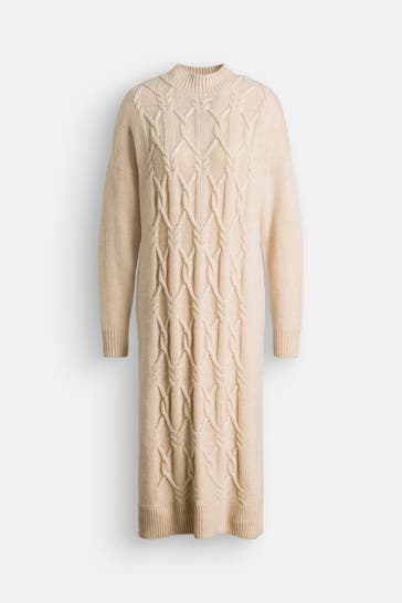 BARBOUR Midikleid 'Elisha' creme