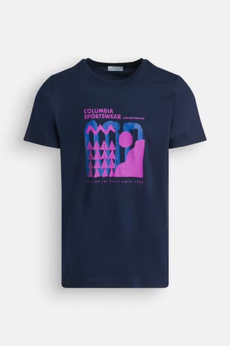 COLUMBIA T-Shirt navy