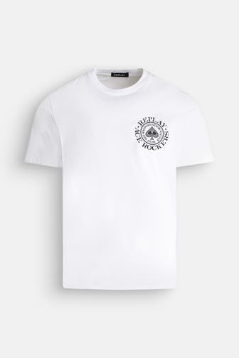 REPLAY T-Shirt weiß