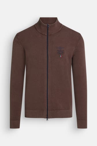 AERONAUTICA MILITARE Strickjacke braun