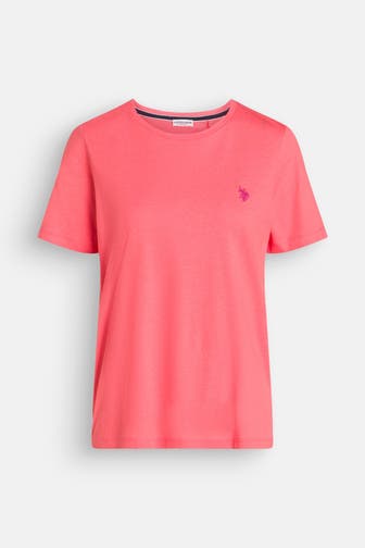 U.S. POLO ASSN. T-Shirt 'Ivy' koralle