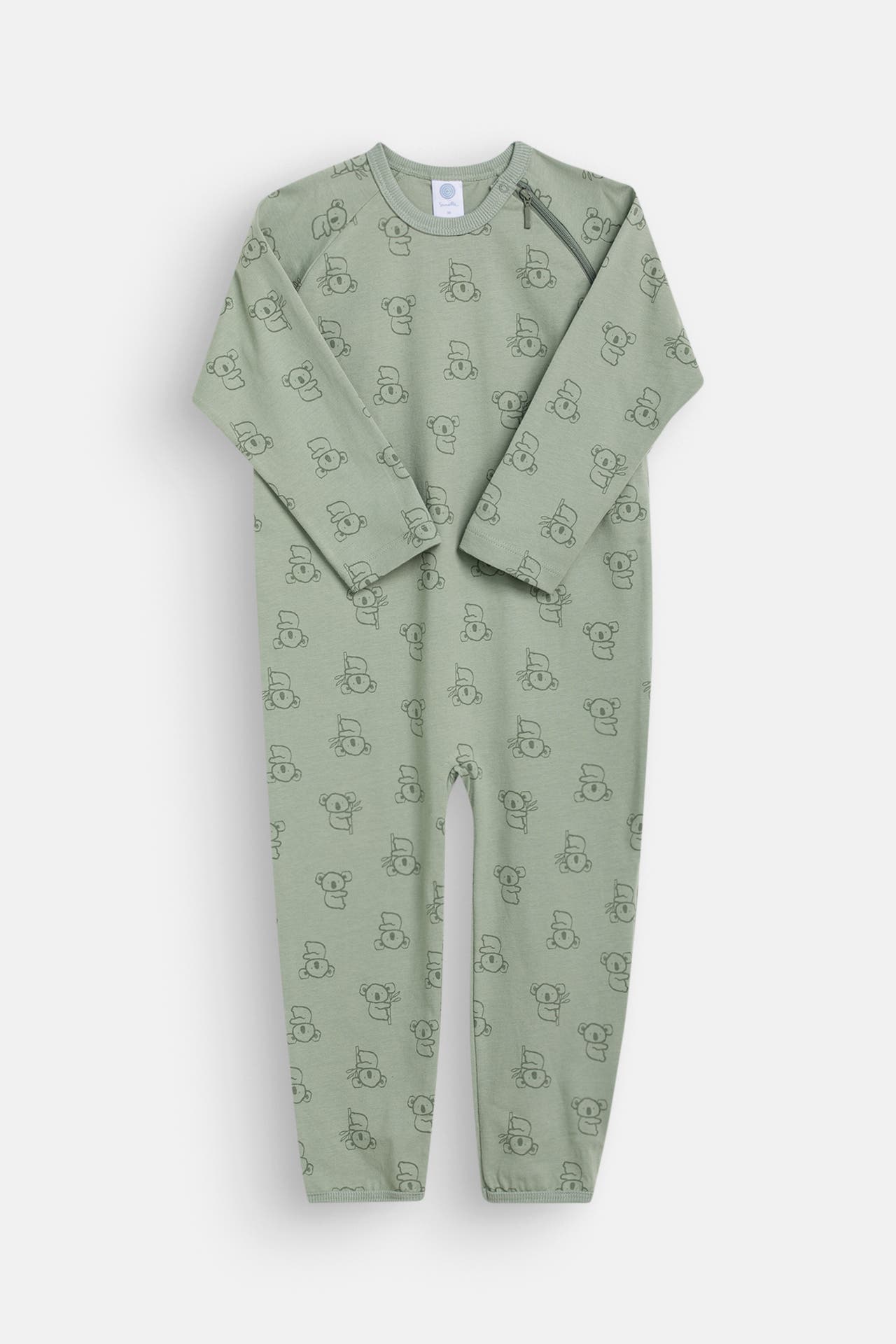 SANETTA Strampler grün gemustert, Bild 1