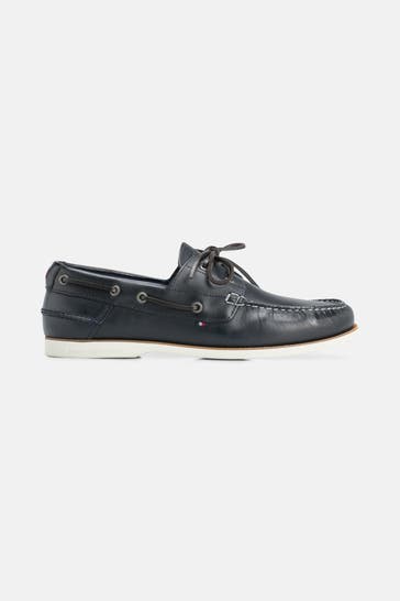 TOMMY HILFIGER Bootsschuhe 'Bay' nachtblau