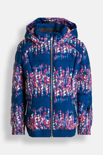 SPYDER Skijacke dunkelblau-bunt