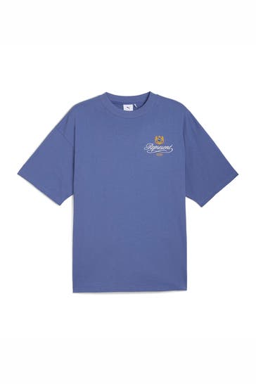 PUMA T-Shirt 'Represent' taubenblau