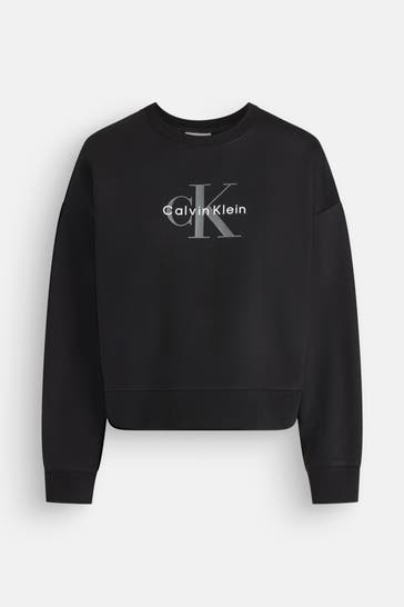CALVIN KLEIN Sweatshirt schwarz