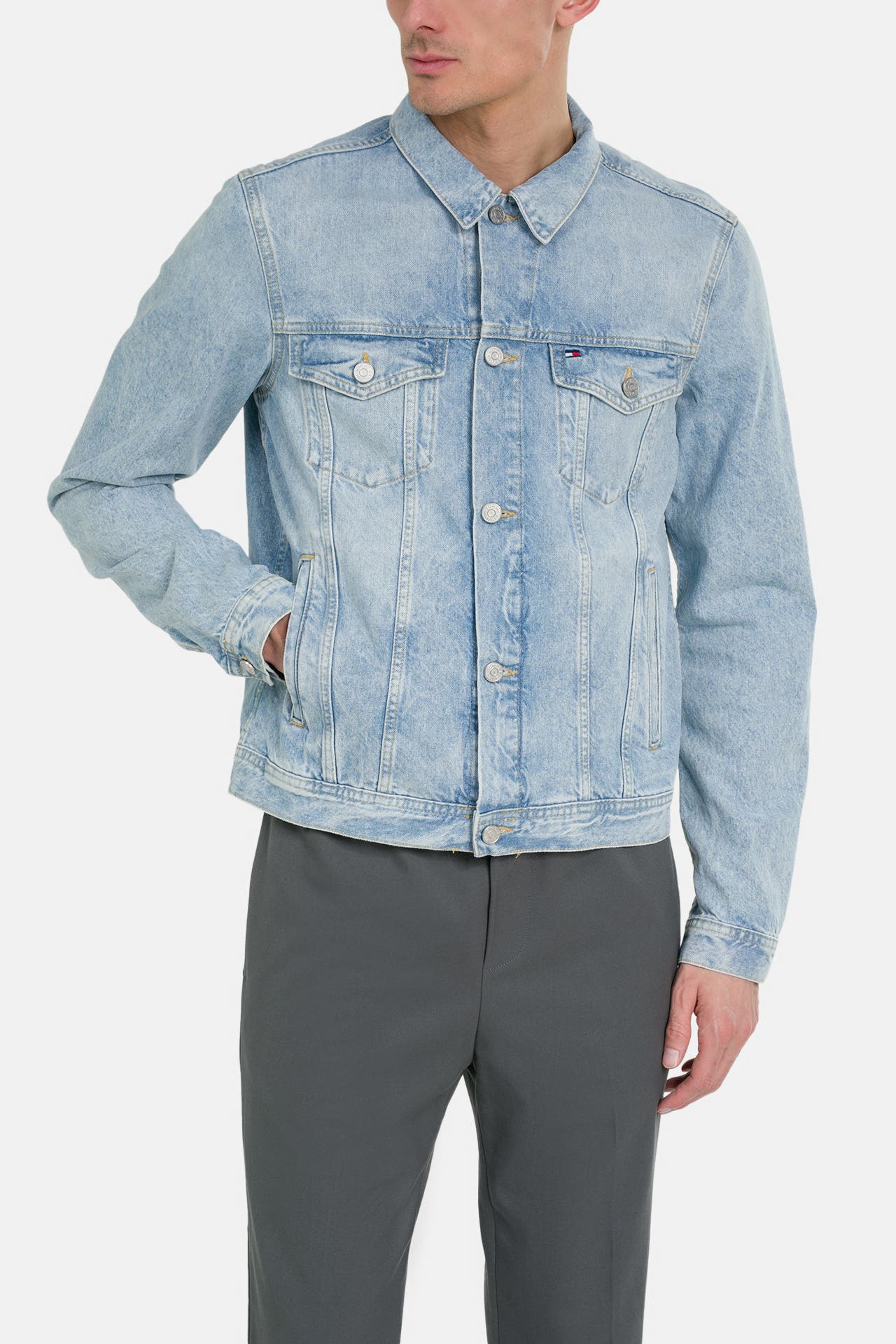 TOMMY HILFIGER Jeansjacke 'Trucker' blau, Bild 1
