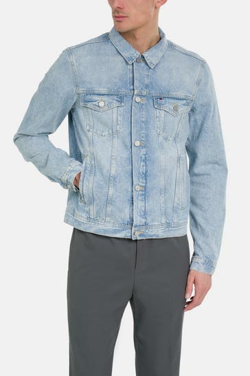 TOMMY HILFIGER Jeansjacke 'Trucker' blau