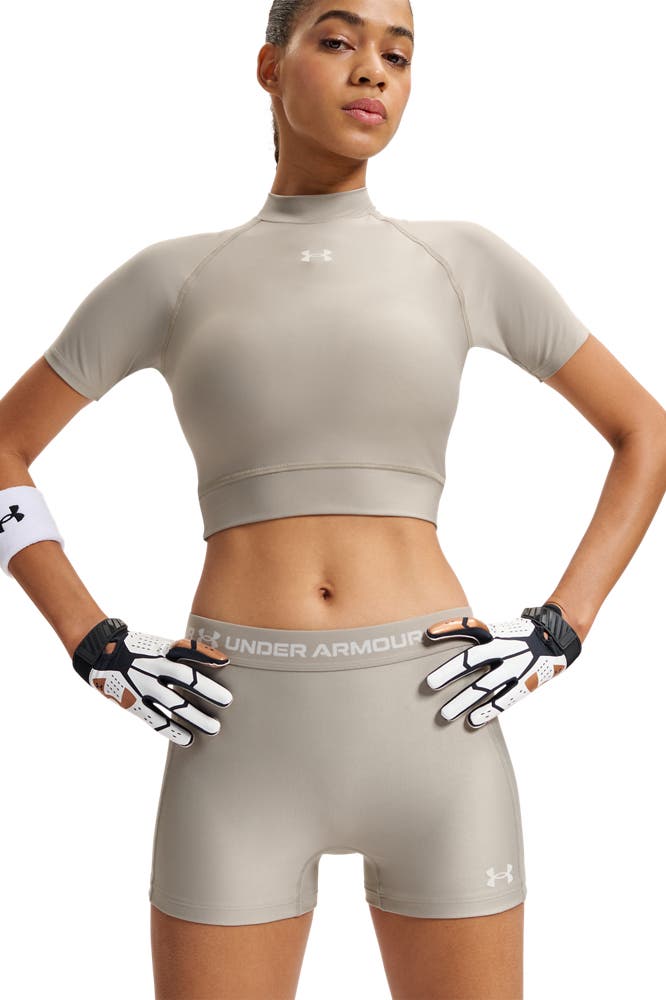 UNDER ARMOUR Funktionsshirt 'Heatgear' beige, Bild 1