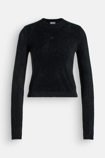 DIESEL Strickpullover schwarz