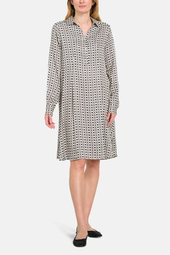 0039 ITALY Blusenkleid 'Ester' gemustert