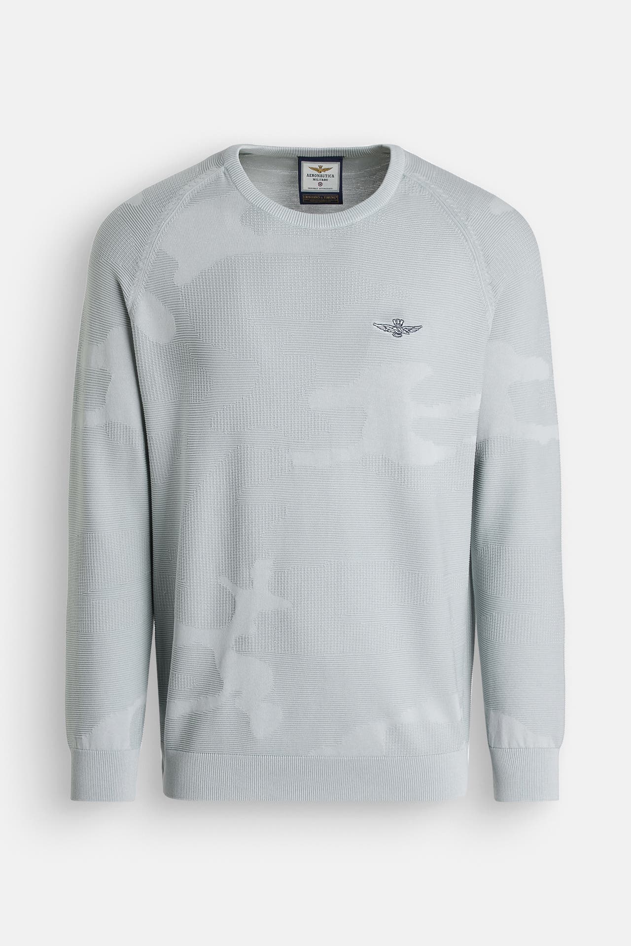 AERONAUTICA MILITARE Strickpullover eisblau, Bild 1