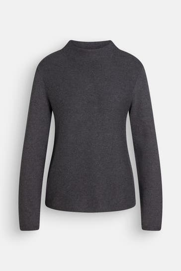 MARC O'POLO Strickpullover grau