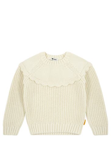 STEIFF Strickpullover creme