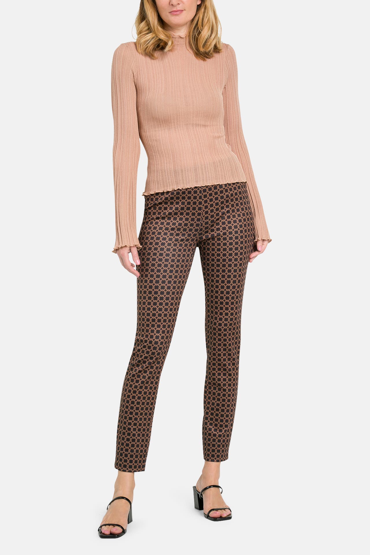 RAFFAELLO ROSSI Stoffhose gemustert, Bild 1