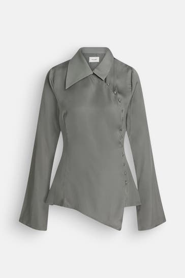 HOLZWEILER Bluse 'Bello' smaragdgrün