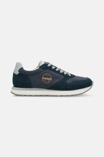 NAPAPIJRI Leder-Sneaker 'Nova' navy