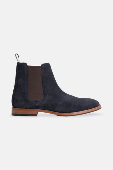 CLARKS Chelsea-Boots 'James' dunkelblau