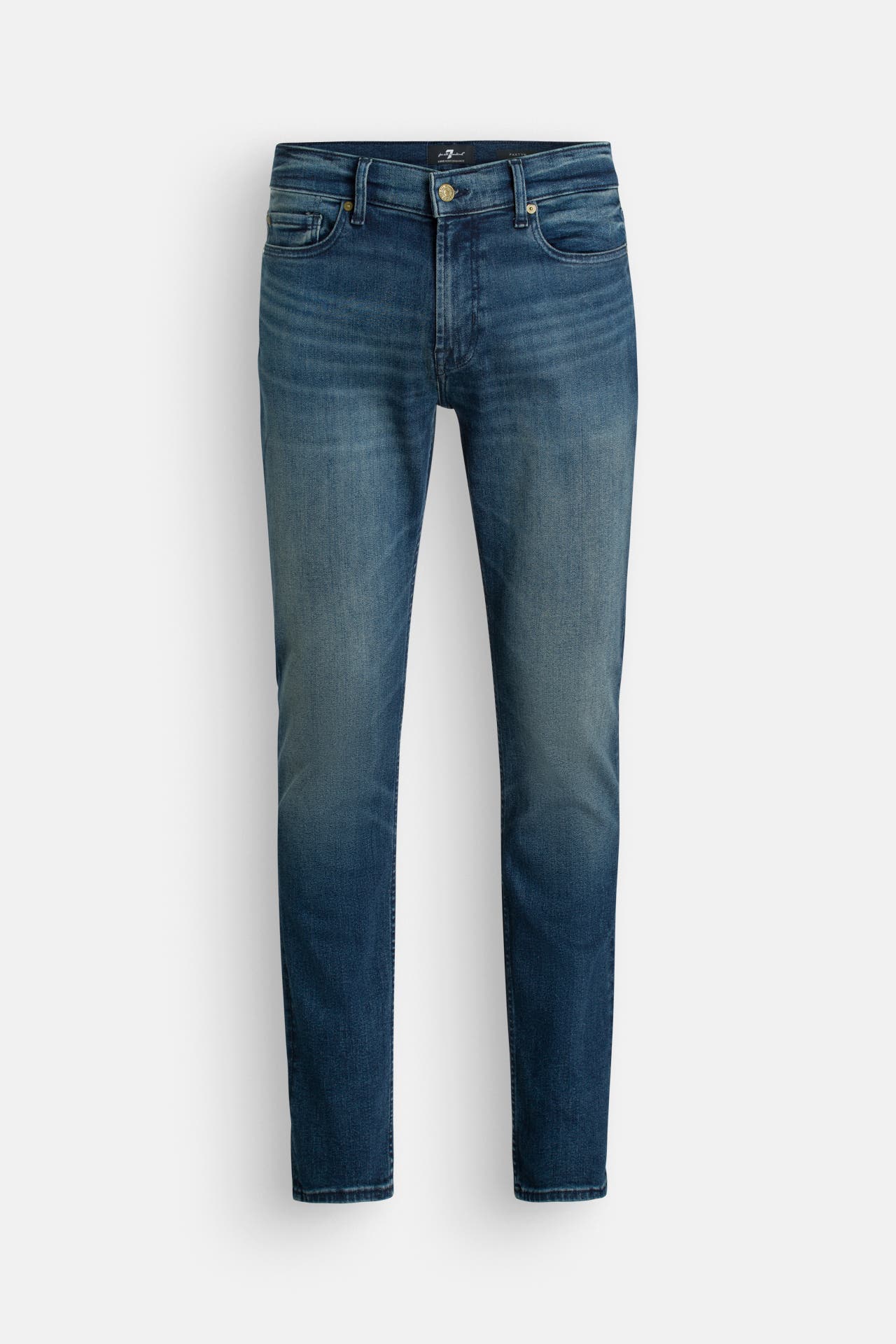 7 FOR ALL MANKIND Jeans blau skinny, Bild 1
