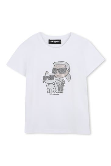 KARL LAGERFELD T-Shirt weiß