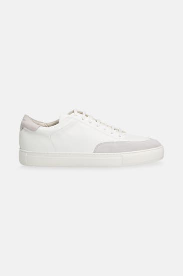 STRELLSON - Leder-Sneaker 'Morden Evans' weiß