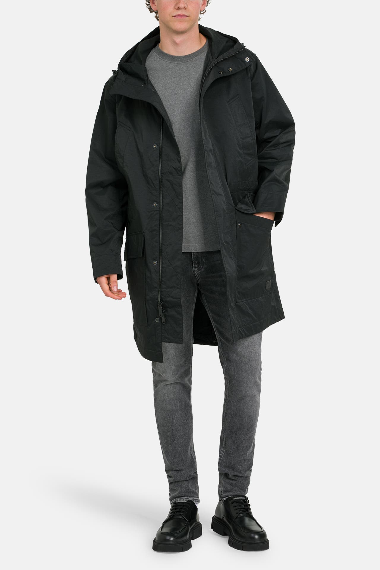 CALVIN KLEIN Parka schwarz, Bild 1