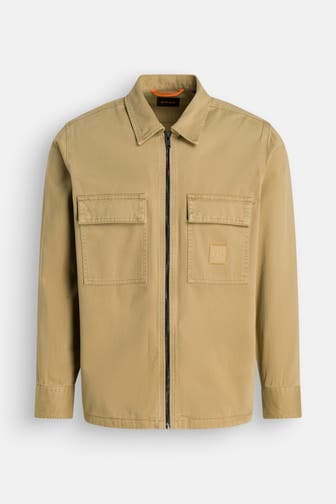 BOSS Übergangsjacke oliv