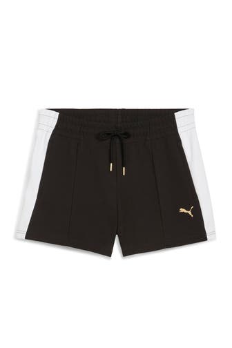 PUMA Shorts 'T7 Pintuck' zweifarbig