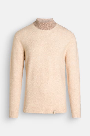 COLOURS & SONS Wollmix-Pullover zweifarbig