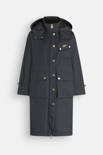 BARBOUR INTERNATIONAL Mantel navy