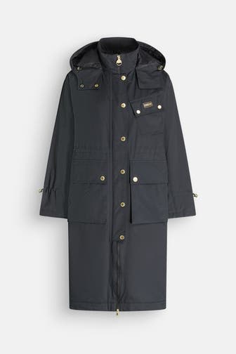 BARBOUR INTERNATIONAL Mantel navy