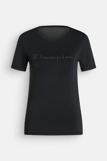 CHAMPION T-Shirt schwarz