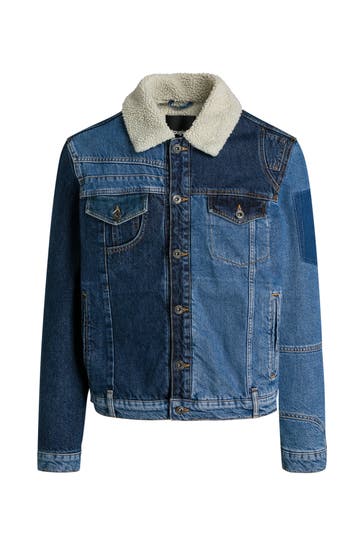 DESIGUAL Jeansjacke blau