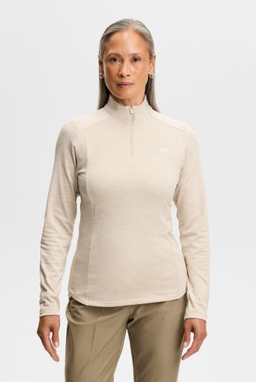 J.LINDEBERG 'Steffi' mid-layer, beige