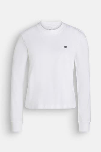 CALVIN KLEIN Longsleeve weiß