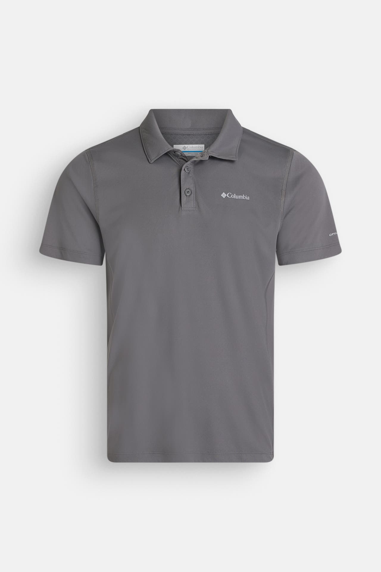 COLUMBIA Funktions-Polo 'Zero Rules' grau, Bild 1