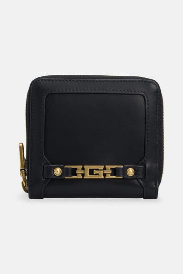 GUESS Geldbörse 'Christina' schwarz