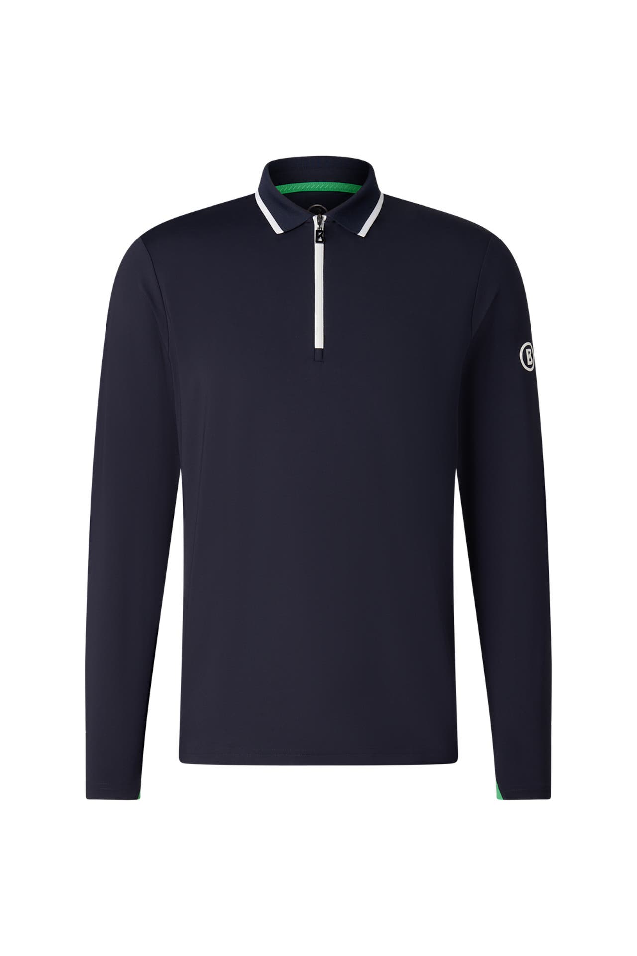 BOGNER Langarm-Polo 'Jonah' navy, Bild 1