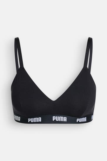 PUMA Bustier schwarz