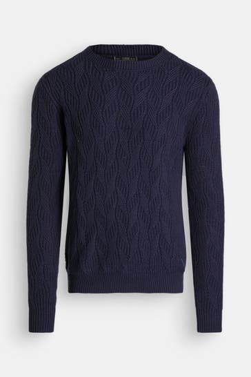 GUESS Strickpullover schwarzblau