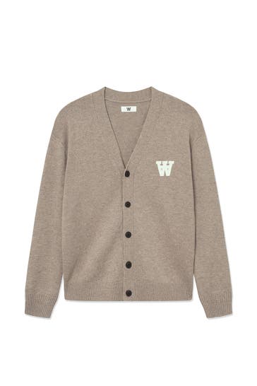 WOOD WOOD Cardigan taupe