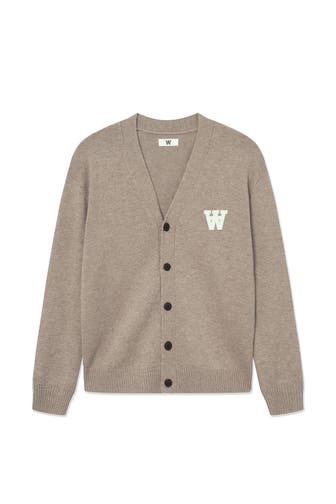 WOOD WOOD Cardigan taupe