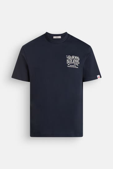 REPLAY T-Shirt dunkelblau