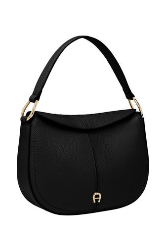 AIGNER Schultertasche 'Savannah' schwarz
