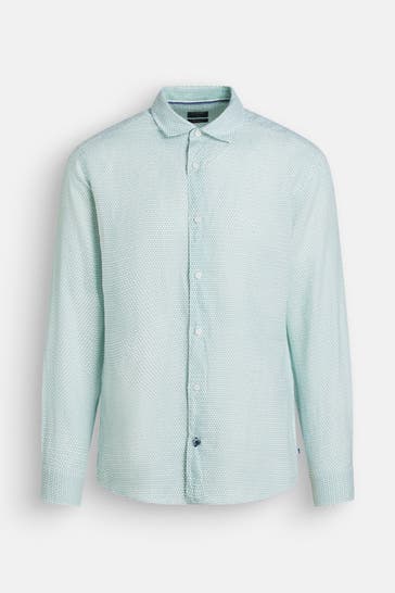 OLYMP Leinen-Hemd Regular Fit